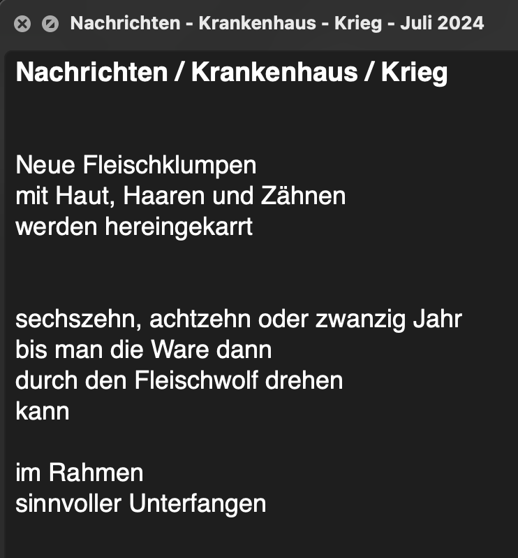 Gedicht 3